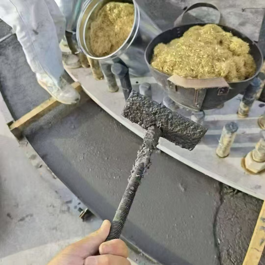 双塔C120钢纤维高强无收灌浆料 轧机压缩机汽轮机发电机锻压设备底座灌浆材料